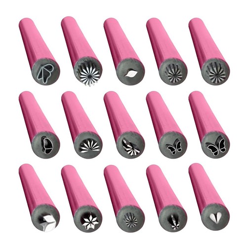 Pezzi set penna timbro nail - set,