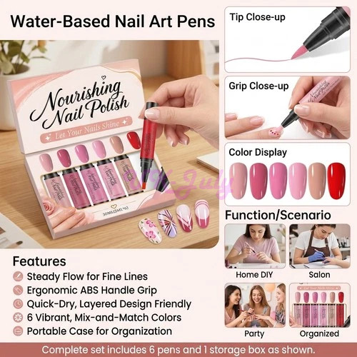 Nuovo set penne - per, nail