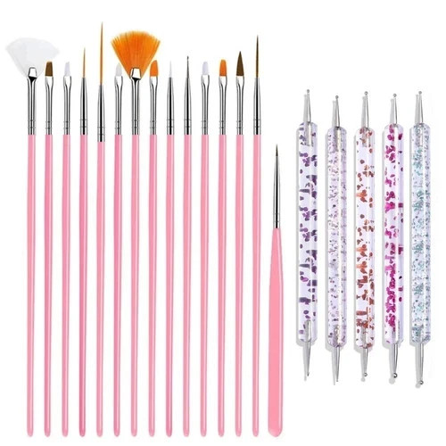 15pcs set pennelli - set, gel