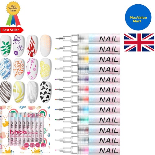 Kit penna nail art - penna, pezzi
