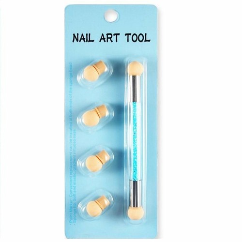 Kit penna pennello spugna nail