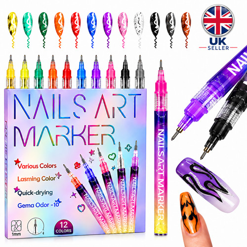Pennarelli nail art - nail, colori