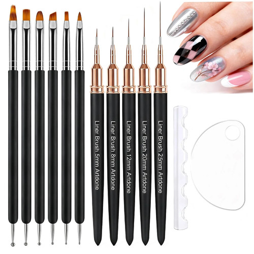 Artdone kit pennelli nail - artdone,