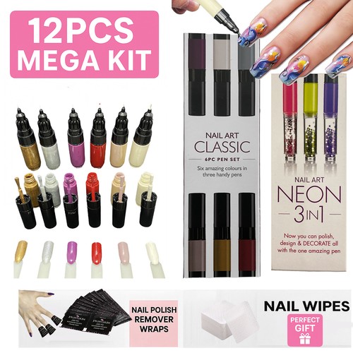 Set penne nail art - set,