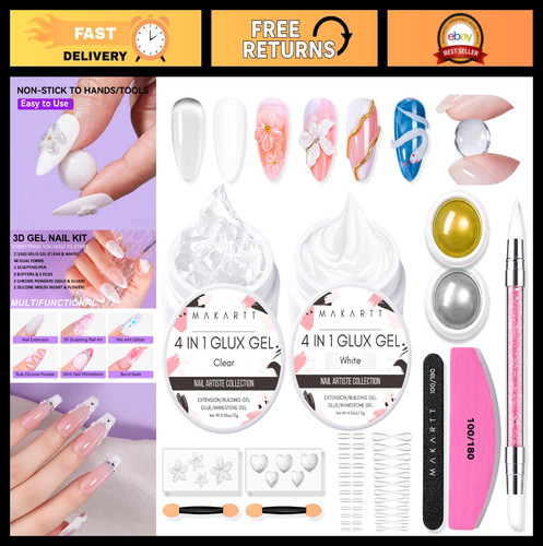 Gel nail art starter kit - nail,
