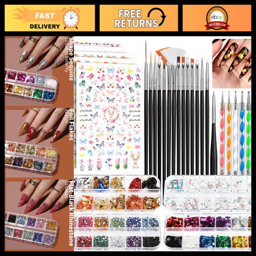 Kit nail art - art, pennelli