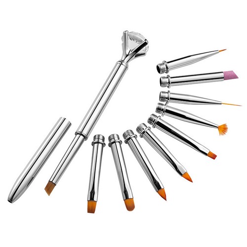 Kit penna nail art 10pz - nail,