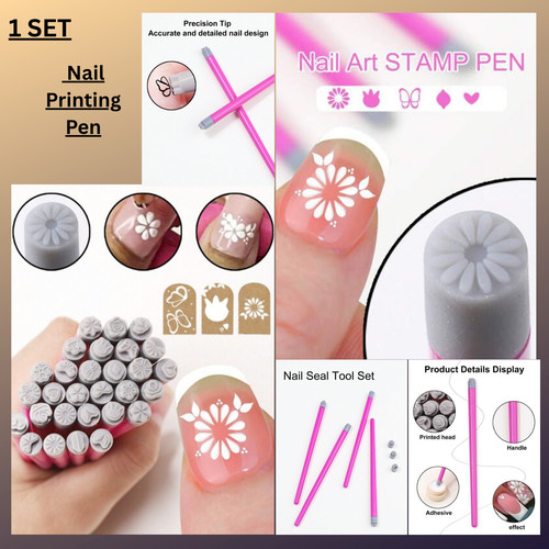 Set penne per timbri - di, nail